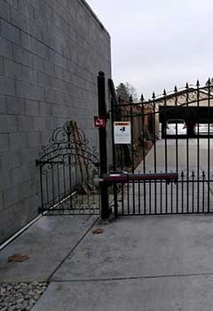 Steel Gate Installation Lantana